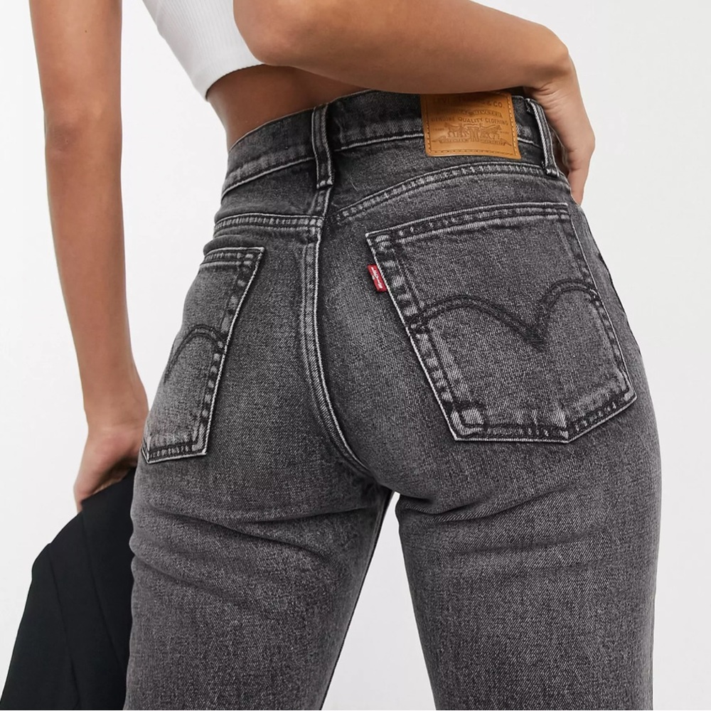 Levi’s Wedgie Fit High Rise Straight Leg Jeans (24)